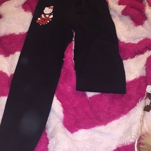 Hello kitty pajama capris